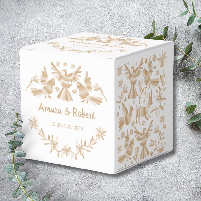 Beige Otomi Favour Box (Creator Uploaded)
