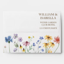 Beige Pastel Wildflower 