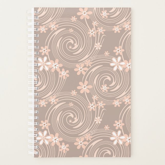 Beige pattern planner (Front)