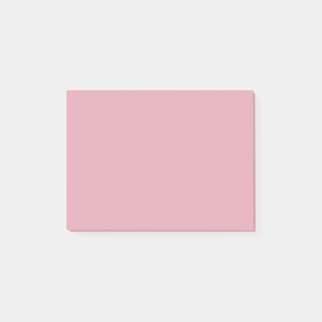 Beige Pink Dusty Antique Rose Colour Background Post-it Notes (Front)
