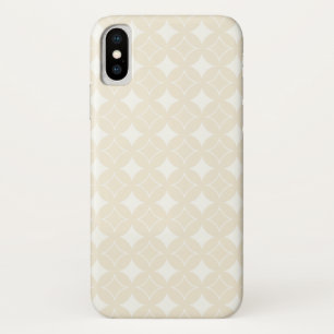 Beige shippo pattern Case-Mate iPhone case