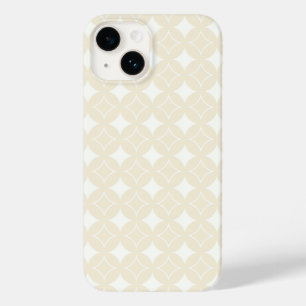 Beige shippo pattern  Case-Mate iPhone 14 case