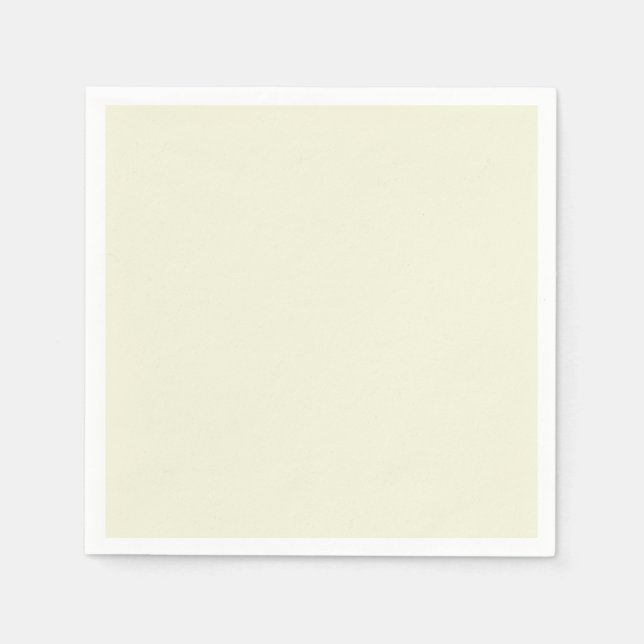 Beige Standard Cocktail Paper Napkin (Front)