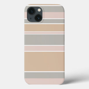 Beige stripes Case-Mate iPhone case