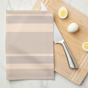 Beige Stripes Tea Towel