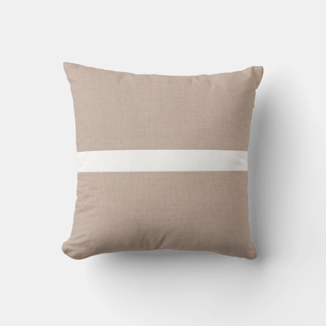 Beige Tan Cushion (Front)
