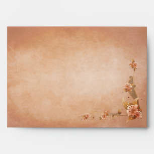 Beige Vintage Lilies Envelopes