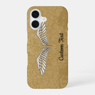 Beige Wings iPhone Case