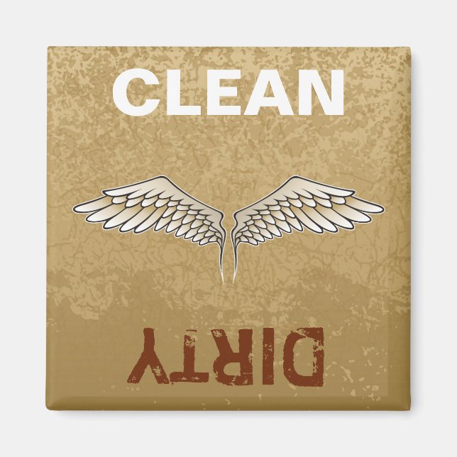 Beige Wings Magnet (Front)