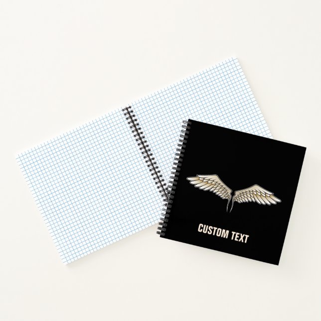 Beige wings notebook (Inside)