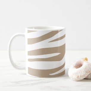 Beige Zeber Coffee Mug