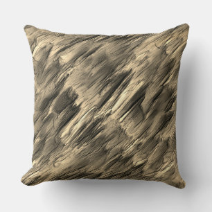 Beigish virtual stalactite or destroyed layers cushion