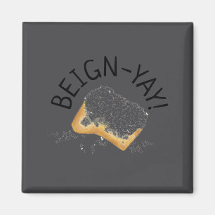 Beign Yay New Orleans Nola Beignet Pastry Foodie  Magnet