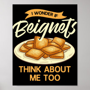 Beignet New Orleans French Quarter  Poster