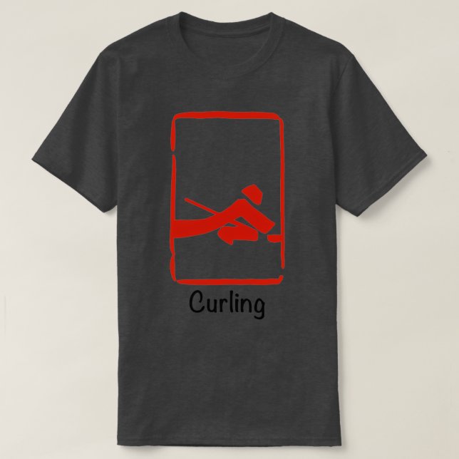Beijing 2022 Curling T-Shirt (Design Front)
