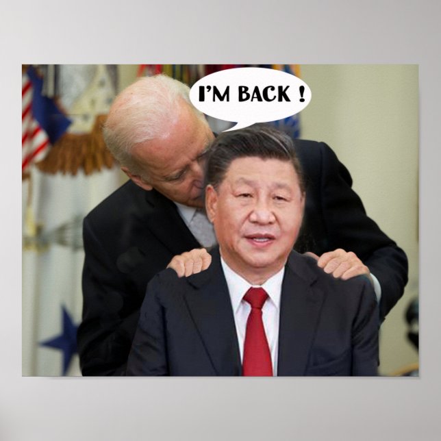 BEIJING BIDEN I'M BACK POSTER (Front)