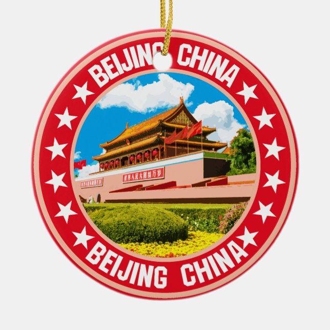Beijing                                            ceramic tree decoration (Front)