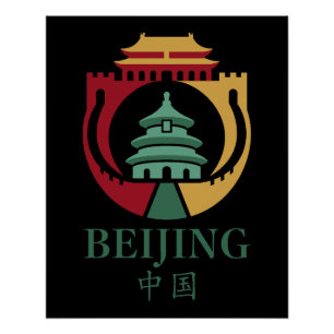 Beijing China Asia Poster