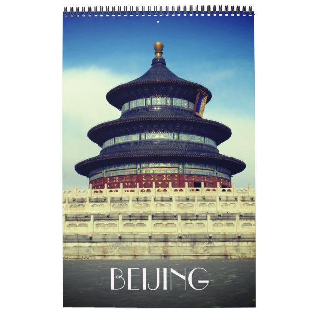 beijing china calendar (Cover)
