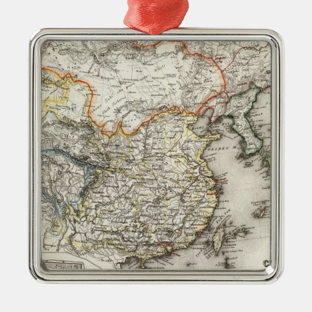 Beijing, China Metal Tree Decoration (Front)