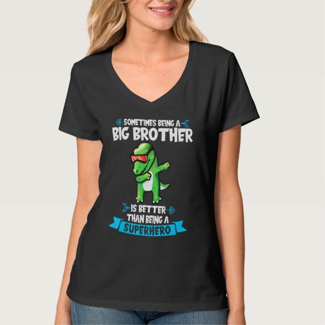 Being A Big Brother Is Better Big Brother 1 T-Shirt (Front)