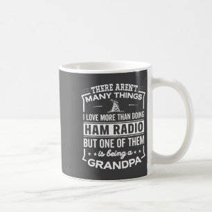 Being A Ham Radio Grandpa Funny Old Man  Coffee Mug