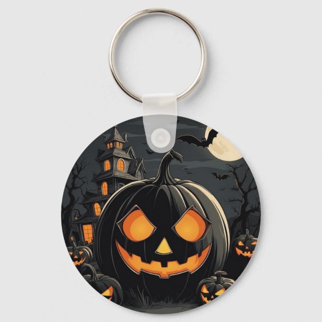 Being a witch is the best compliment tonight. key ring (Back)