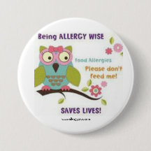 Being Allergy Wise - Awareness badge