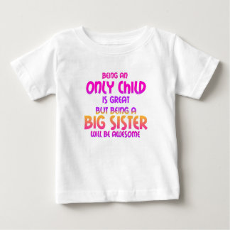 Being an Only Child is Great, Purple Baby T-Shirt