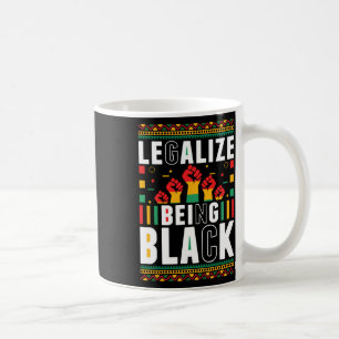 Being Black African American Juneteenth  Coffee Mug
