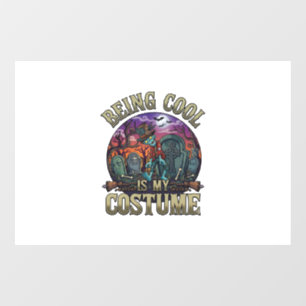 Being Cool Is Costume Halloween Zombie Graveyard_1