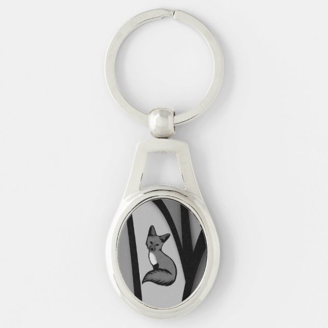 Being Foxy Key Ring (Front)