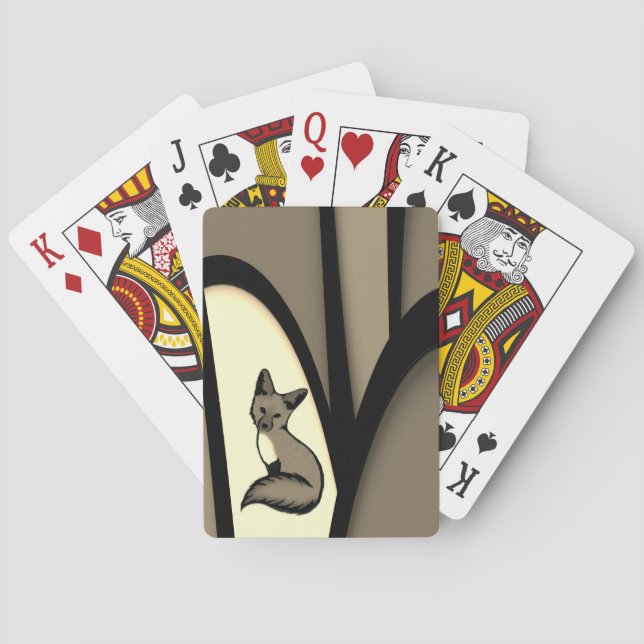 Being Foxy Playing Cards (Back)