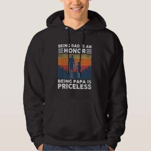 Being Grandpa Is An Honour Being Papa Is Priceless Hoodie