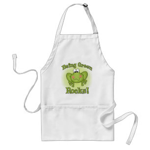 Being Green Rocks Standard Apron