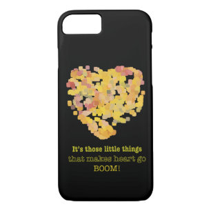 Being in love quote: It's those little things ... Case-Mate iPhone Case