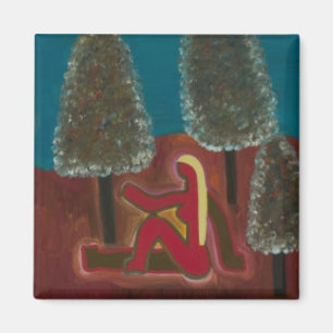 Being in Scotland With my Thoughts 2009 Magnet