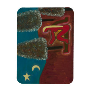 Being in Scotland With my Thoughts 2009 Magnet