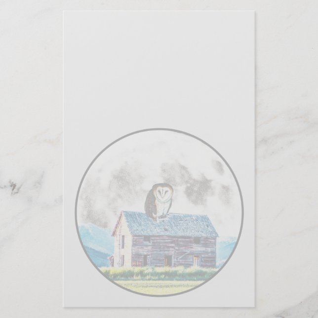 Being of Day and Night Stationery (Front)