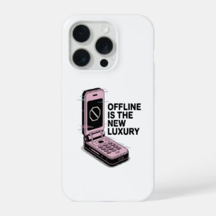 Being offline is the new luxury iPhone 15 pro case