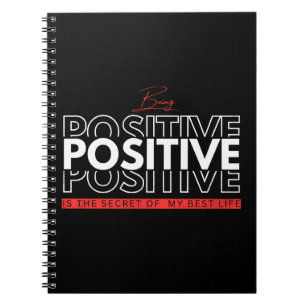 Being Positive Notebook