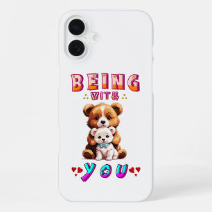 Being With You iPhone 16 Plus Case