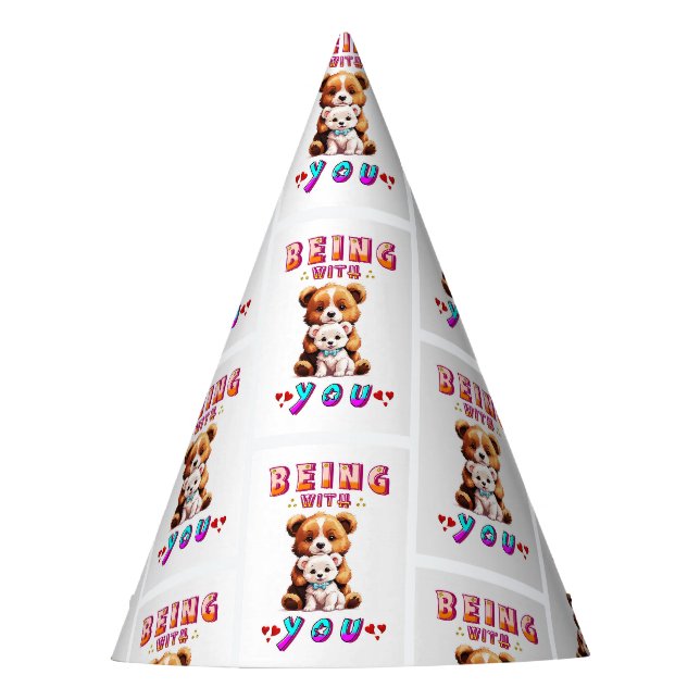 Being With You Party Hat (Front)