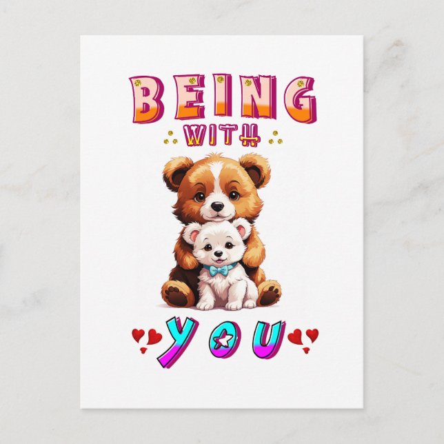 Being With You Postcard (Front)