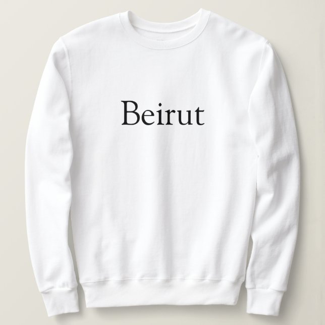 Beirut Lebanon Sweatshirt (Design Front)