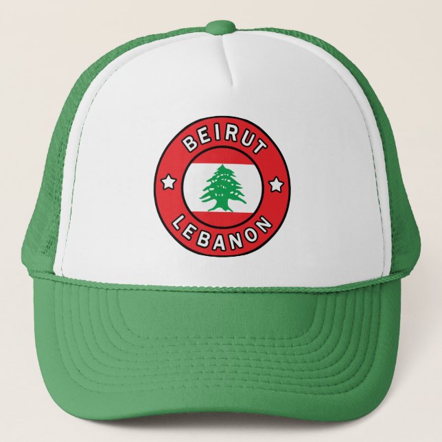 Beirut Lebanon Trucker Hat (Front)