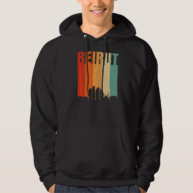 Beirut Skyline   Hoodie (Front)