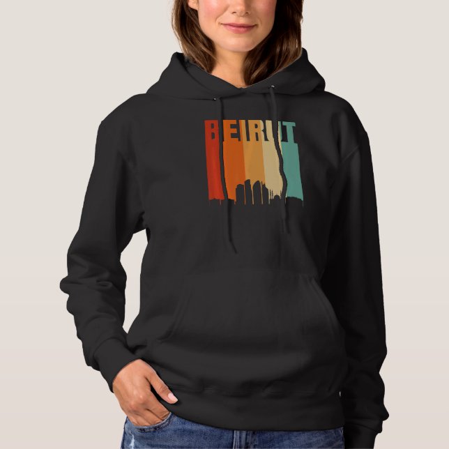 Beirut Skyline   Hoodie (Front)