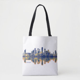 Beirut Skyline Tote Bag