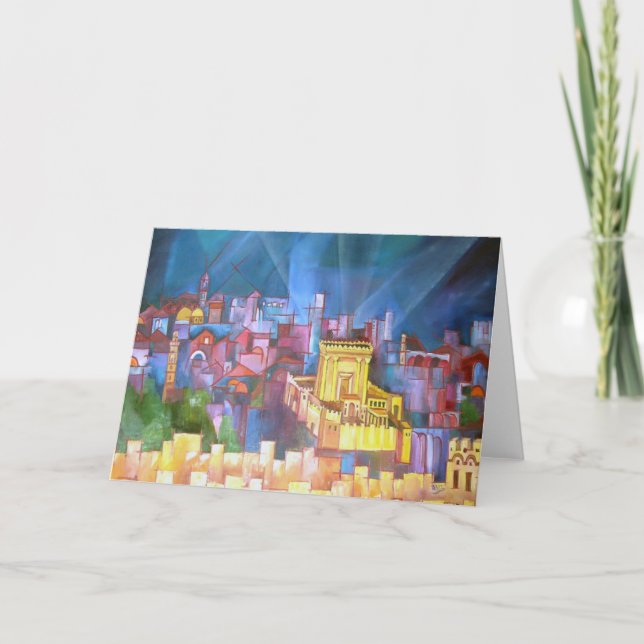 Beit Hamikdash Card (Front)